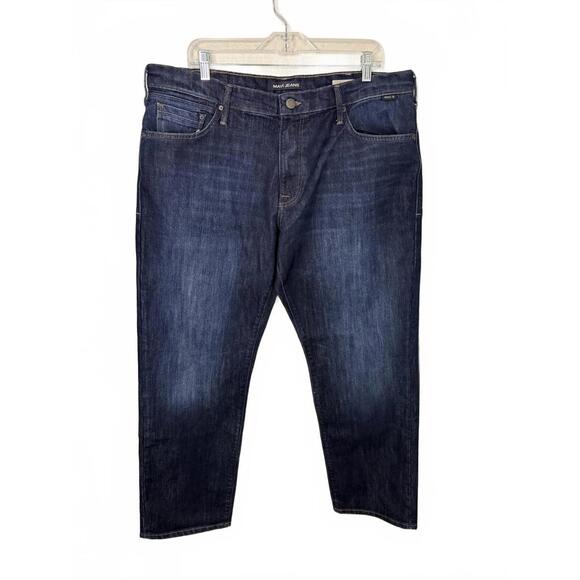 Other - Mavi Matt Relaxed Straight Leg Jeans Men’s Sz 38/32 Blue Denim Casual Streetwear